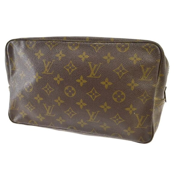 Louis Vuitton TROUSSE TOILETTE 28 COSMETIC POUCH MONOGRAM - Picture 1 of 10